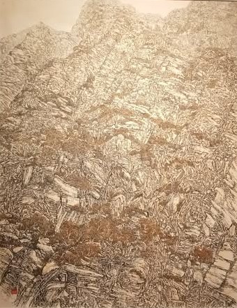 상림, 서리가 내린늦가을 숲