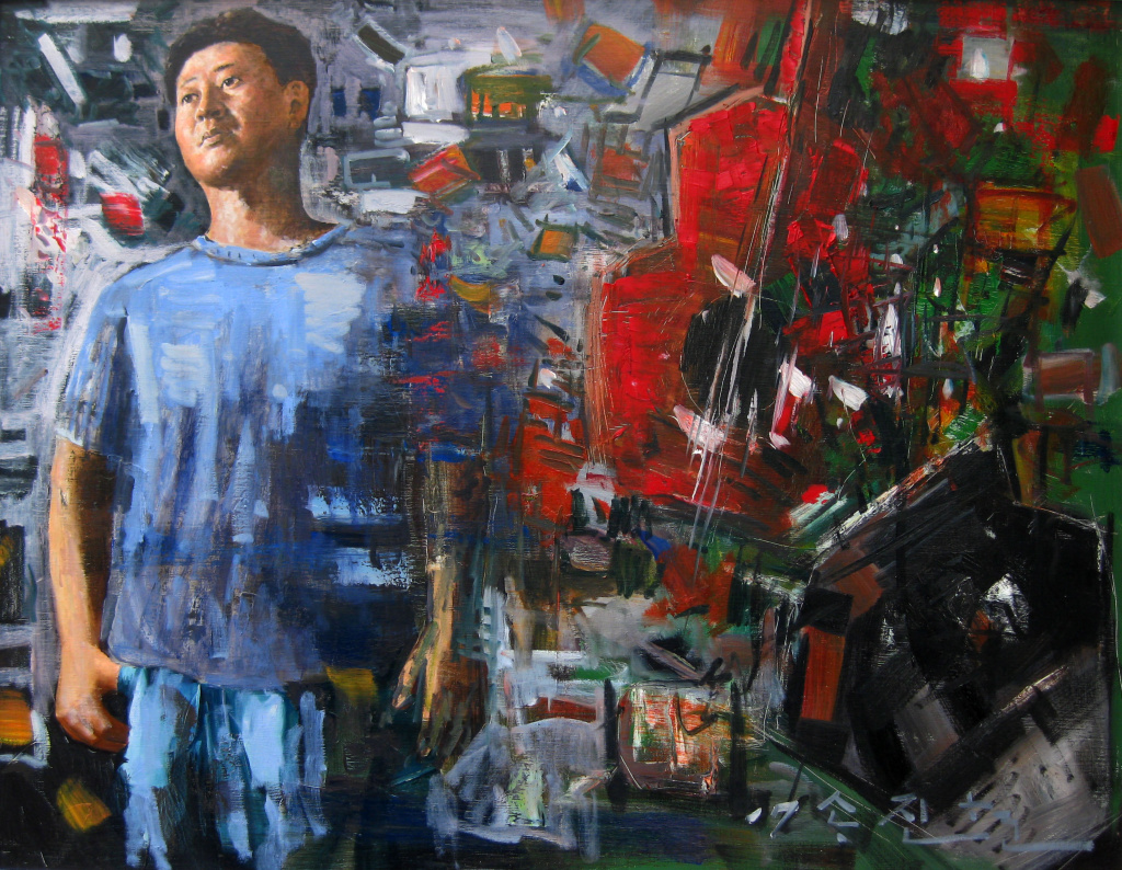 기억저편 116.8x91.0cm oil on canvas 2008
