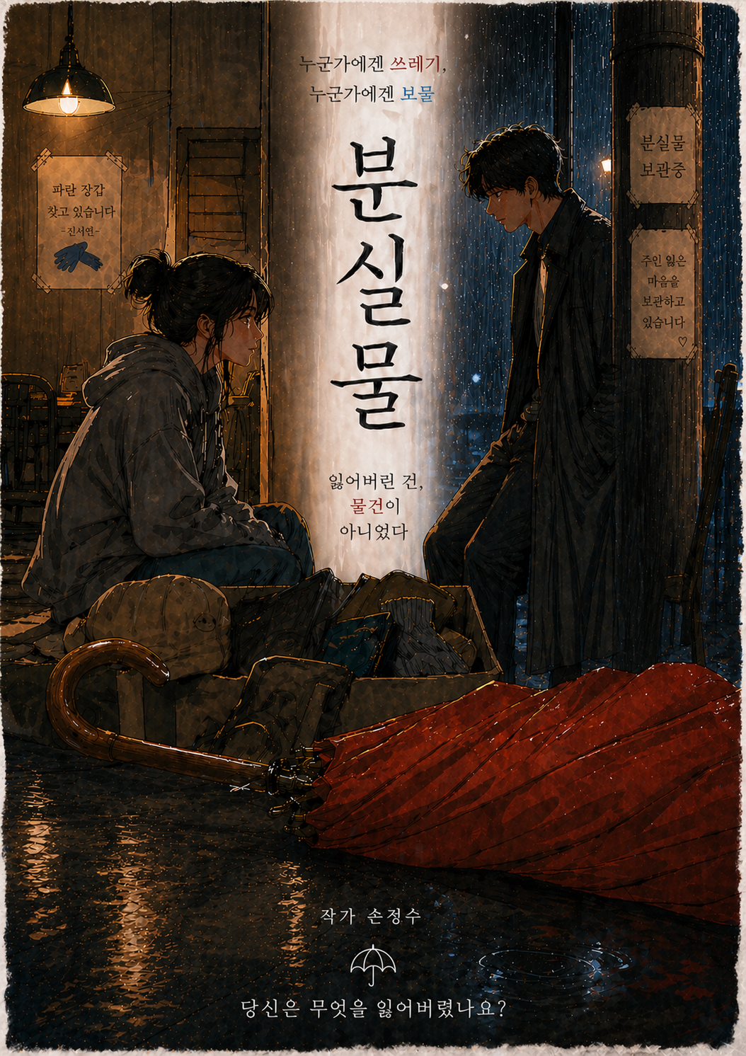 분실물 / 한 남녀가 분실물을 매개체로 서로의 아픔을 극복해 나가는 이야기