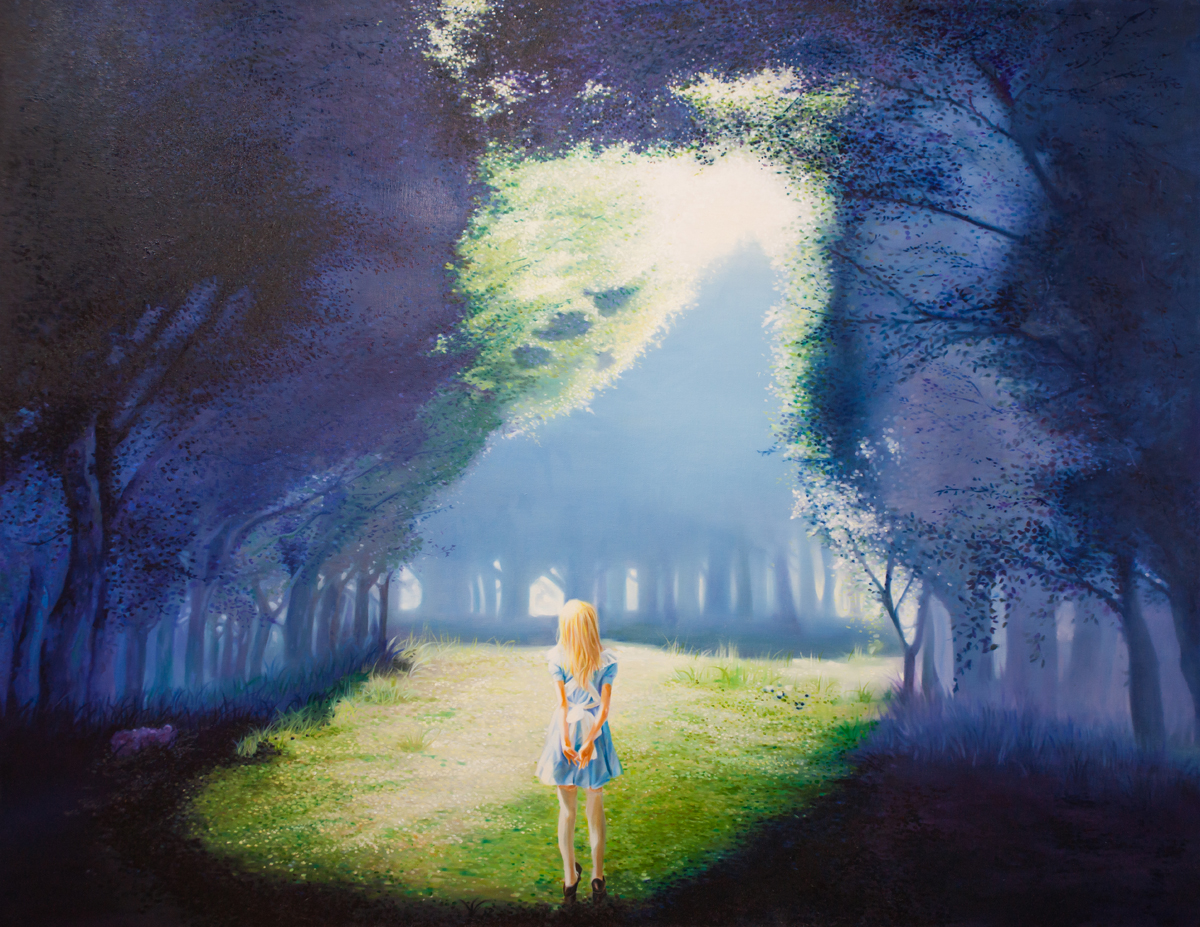 marchen : Alice | oil on canvas, 116.75x91(cm). 2015