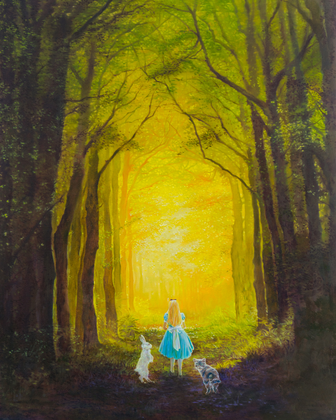 marchen : Alice | oil on canvas, 72.7x90.8(cm). 2016