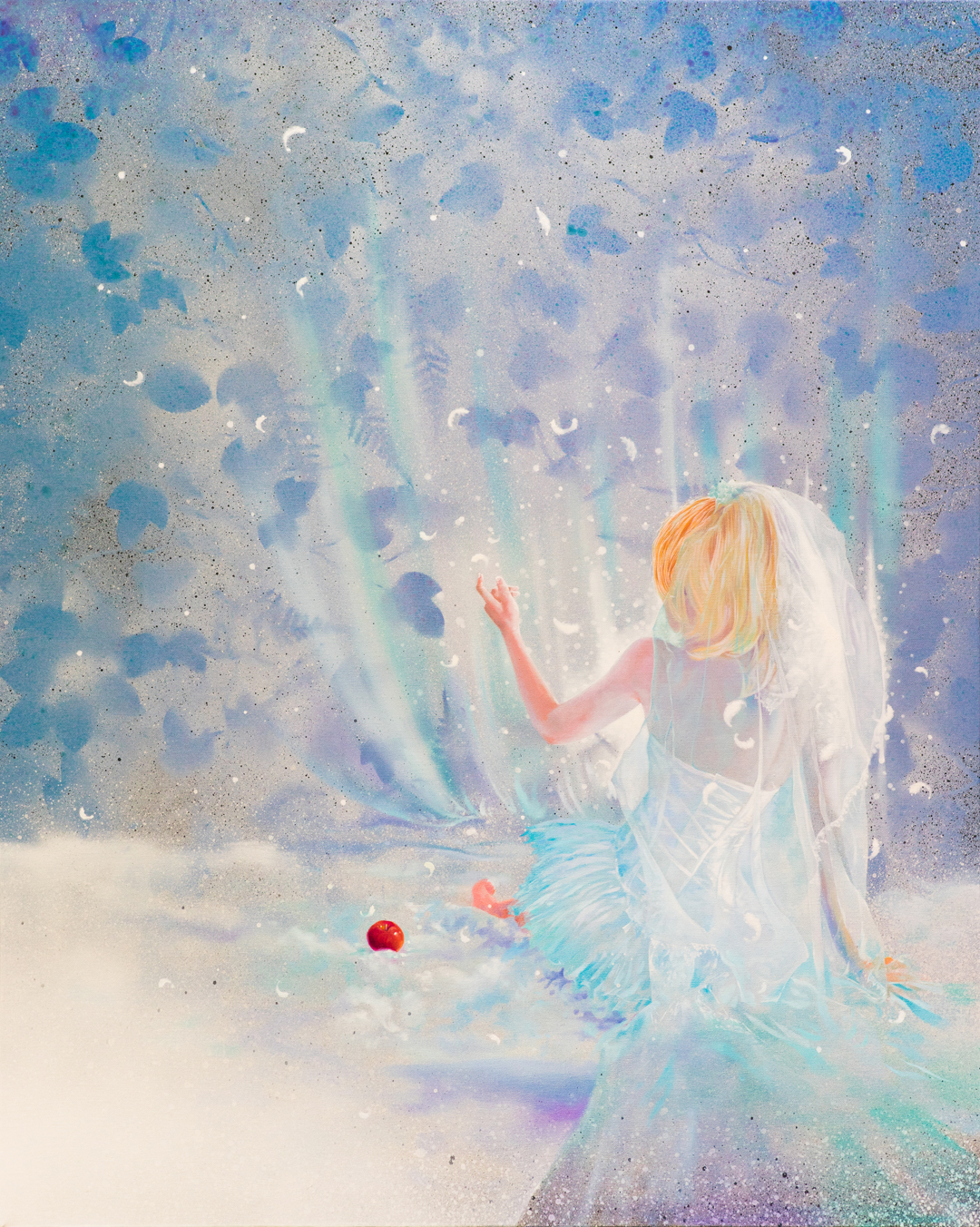 marchen : Snow white | oil on canvas, 90.6x72.6(cm). 2017