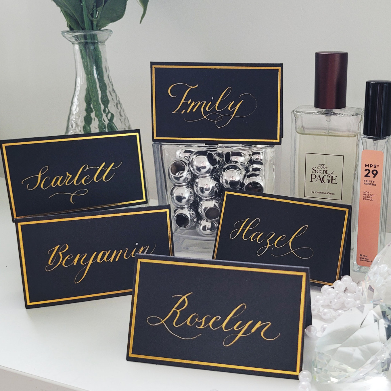 영문네이밍 카드작업