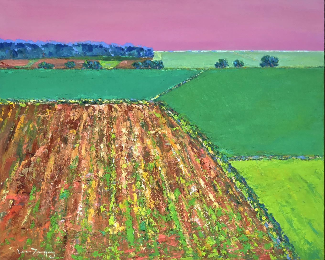 풍요_고구마밭/ 15F/ Oil on canvas 