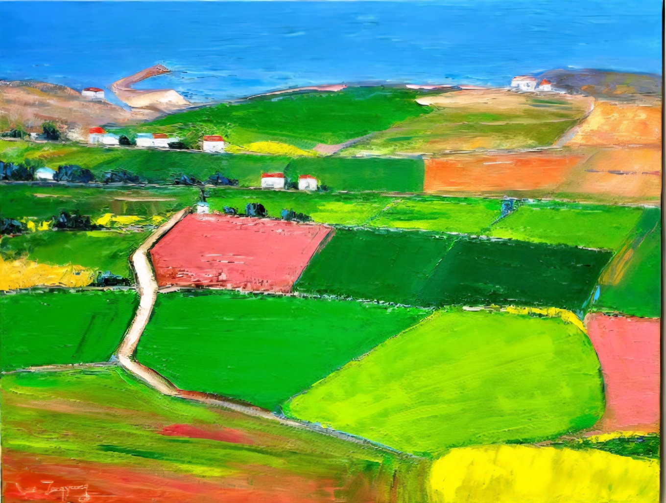 그곳에 가고싶다_우도/ 10P/ Oil on canvas 