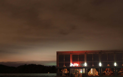 노을진 하늘이 특별한 날 특별한 만남