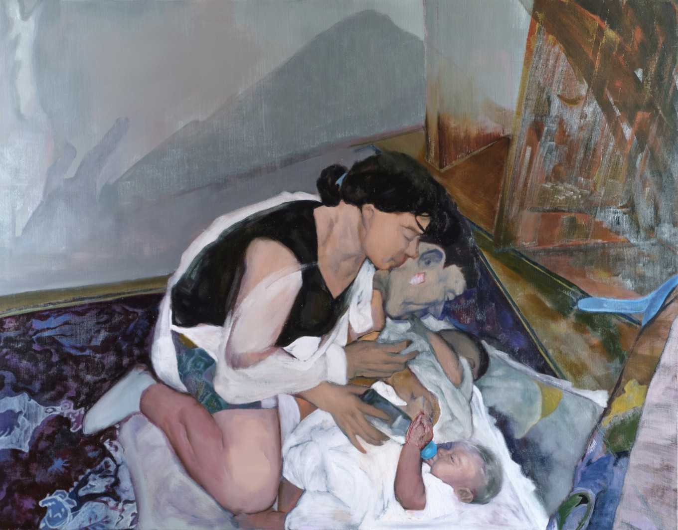 잘 챙겨먹어_oil on canvas_91.0×116.8cm_2025