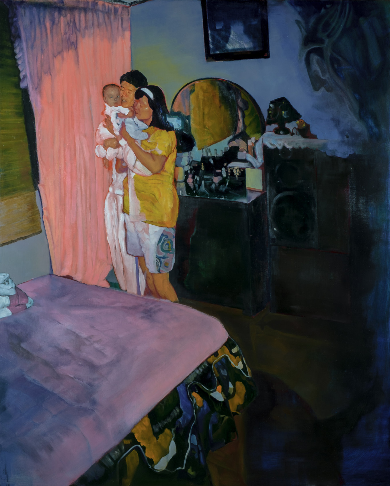 볼뽀뽀_oil on canvas_162.2×130.3cm_2025