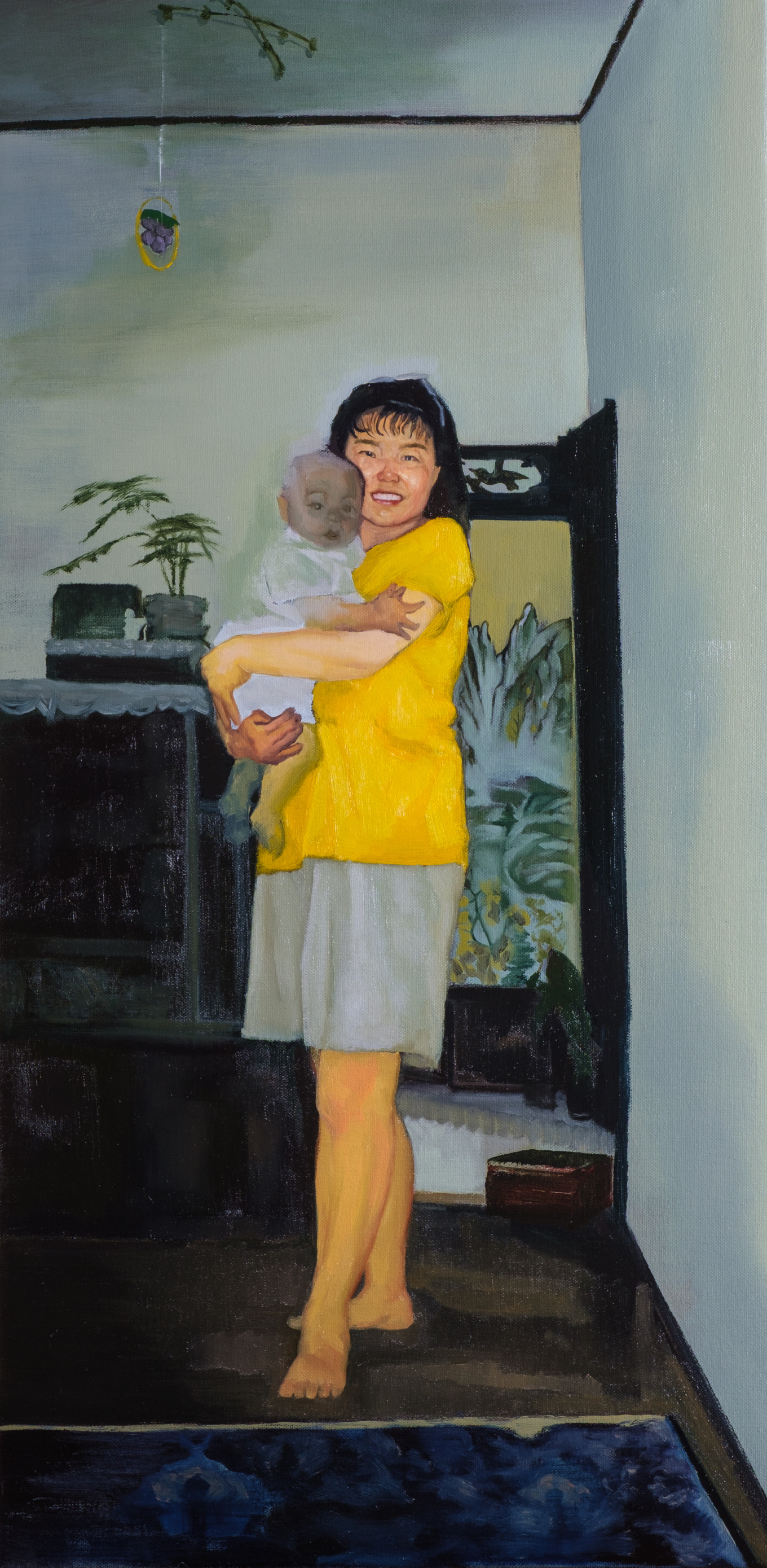 엄마의 품_oil on canvas_80.3×40cm_2025