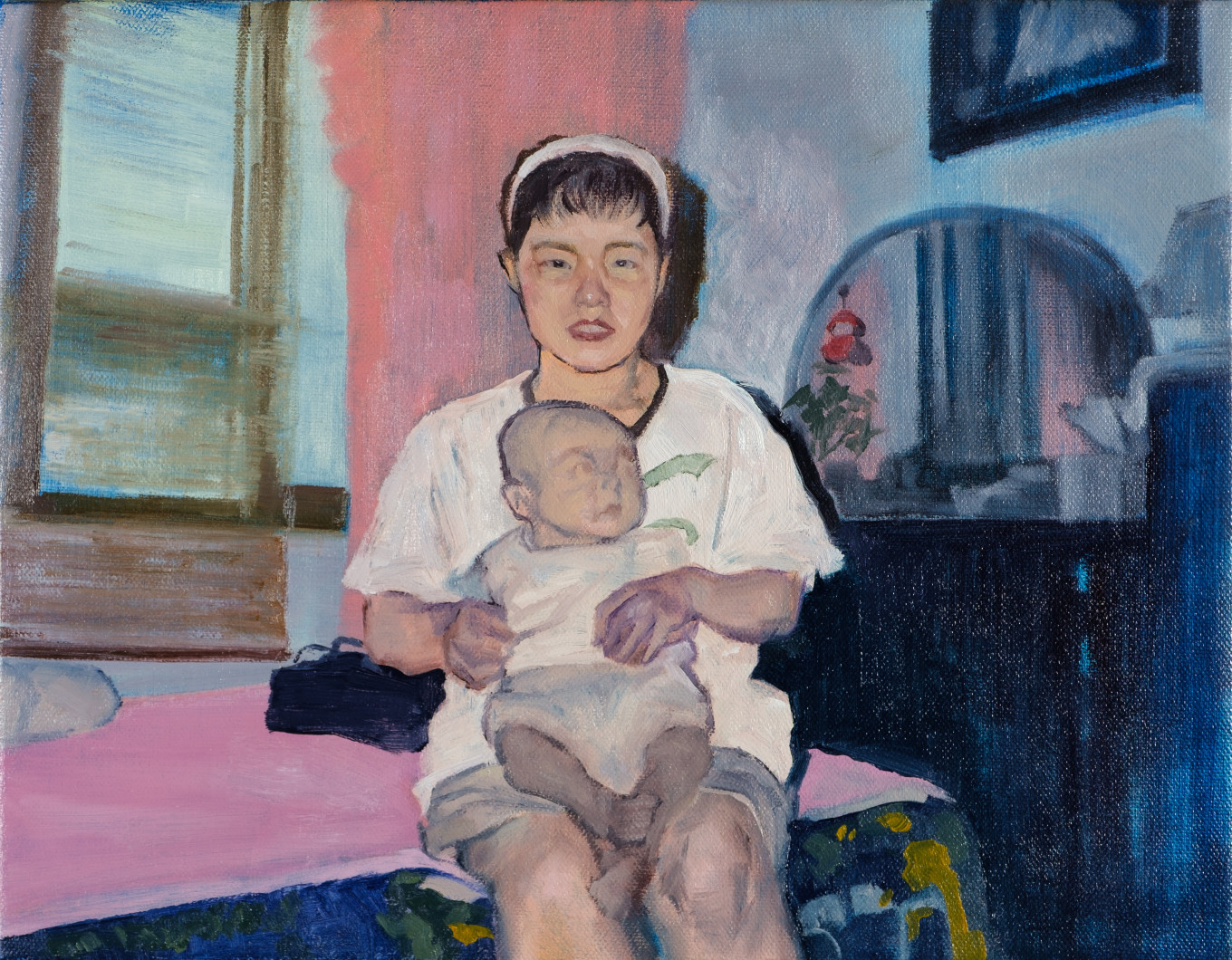 품 안의-1_oil on canvas_27.3×34.8cm_2025