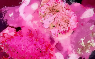 Untitled, 2020, Resin and acrylic on wood, 100 x 38 cm