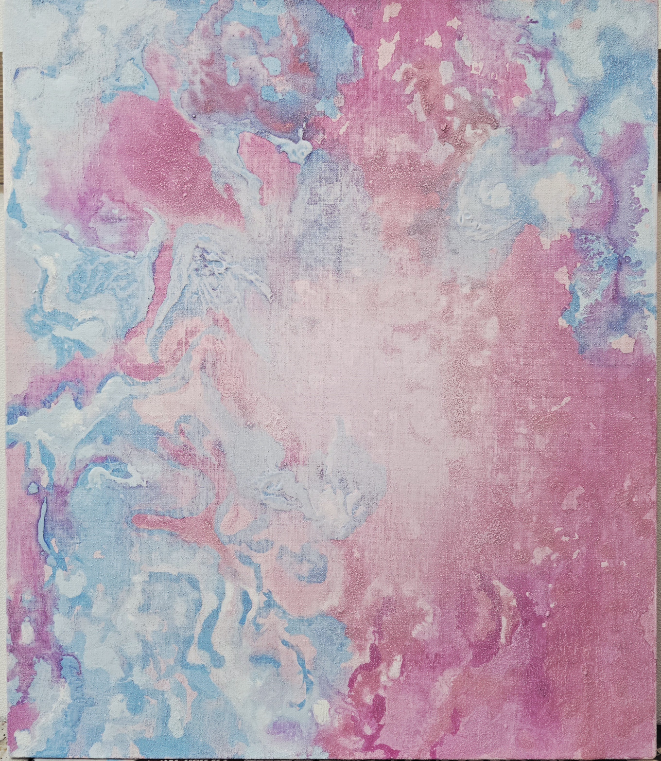 The illusion of time28, Mixed media,53cmX45.5cm, 2026 / 작품 앞에서 잠시라도 \\\\\\&#039;쉼\\\\\\&#039; 하면서 자신을 돌아보고 내면과 조용히 대화하는 시간을 가졌으면 한다.